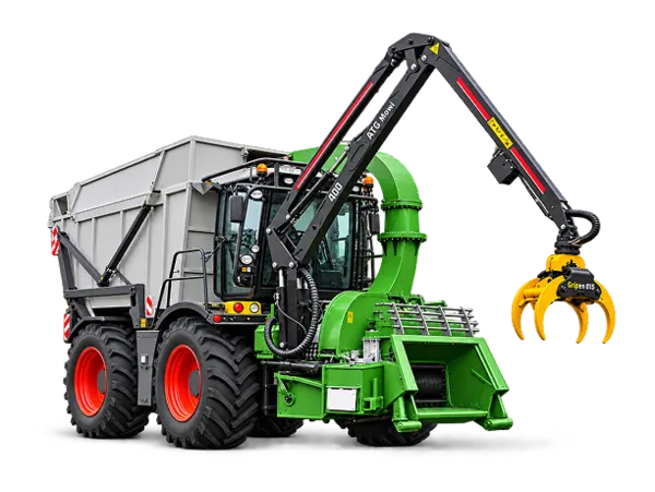 Holzhacker NHS 450F Seitenansicht